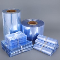 20/10Pcs PVC 열 수축 필름 포장 저장 가방 소매 인감 봉투 명확한 플라스틱 Polybag 선물 화장품 주머니