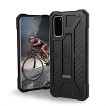 URBAN ARMOR GEAR UAG 삼성 갤럭시 S20 케이스 [6.2인치 스크린] 모나크 [블랙] 견고한 충격 방지 밀리터리 드롭 테스트 보호 커버