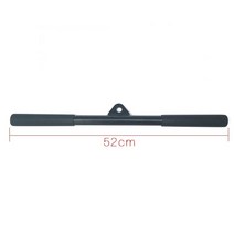 광안리보부상 렛풀다운 등운동 긴 그립 핸들 손잡이 1.2M, 52CM다운그립