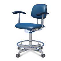 파미가구 제도용 팔유의자 진찰용의자 진찰의자 진료의자 작업의자 병원의자 보조의자 실험실의자 연구실의자 간이, 아이보리(이동형)