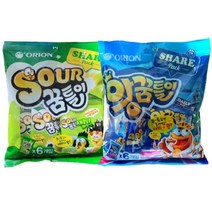오리온 왕꿈틀이+SOUR 꿈틀이 X2