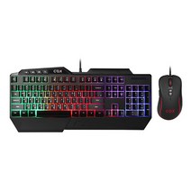 COX CKM510 게이밍 키보드 마우스 세트 키보드+마우스세트-유선 키보드+마우스세트, 설명내포함, 설명내포함, 설명내포함