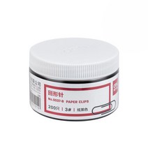 델리 블랙 크립 페이퍼 클립 200개입 0037B, 블랙 페이퍼 클립(0037B), 1개