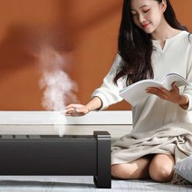 히터 전기난로 입체 원적외선 온열기 난방기 발난로 미니 스토브 사무실, 리모컨 모델