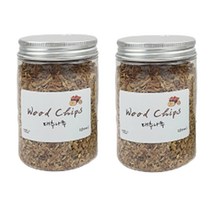 가정용 훈연기 몽글킹 주주브 훈연칩 대추나무 우드칩, 280ml 2개