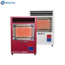 한빛 원적외선 저소음 학원 온풍기 HV 3350 저진동 D, 레드