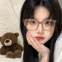 피어니스트 남녀공용 블루라이트차단 패션 사각뿔테안경