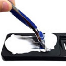 레이저 테크패드 헌면도날이 새면도날 처럼 면도날 클리너, 레이저테크패드