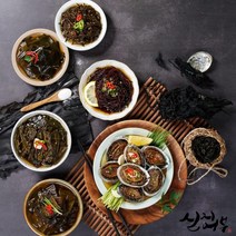 100% 완도산 프리미엄 해초 장아찌 4set (톳+꼬시래기+미역줄기+다시마)/청정바다 생톳 밥도둑 모둠장아찌 명절선물세트