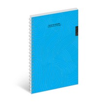 3000 스프링 무지 무선 연습장, 블루