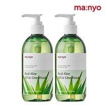 마녀공장 [마녀공장] 리얼 알로에 올인원 워시 300mlx2개, 단품없음