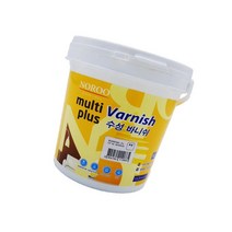 노루 수성 바니쉬 목재용 투명 유광 1L 코팅제 페인트