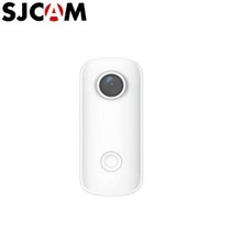 액션캠 바디캠 자전거블랙박스 유튜브용 브이로그카메라 C100 / C100Plus 미니 엄지 카메라 1080P30FPS 2K30FPS H.265 12MP 2.4G WiFi 30M 방, [01] WHITE, [04] C100 Add 128GB