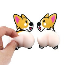 웰시코기 궁디 문콕 도어커버 강아지 도어커버 귀여운 튜닝 문콕방지