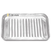 allution_올루션몰_1회용 구이판 알루미늄 일회용 숯불구이판 34cm x 5p 바베큐그릴 바베큐 바베큐준비 그릴 숯불구이_올루션몰_allution