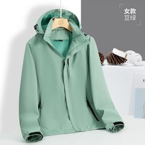 커플등산복 아웃도어 바람막이 봄가을 홑겹 얇은 방수 통기 등산복