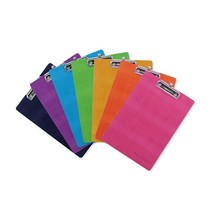 희망화일 인디 클립보드 스네이크지레쟈 고급원단 A4, 청색