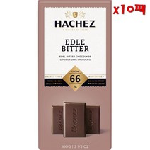 Hachez Edel Bitter 하세스 노블 비터 초콜릿 바 100g 10팩