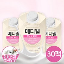 건강한 당뇨영양식 식사대용 간식 환자식 200ml 30팩, 30개