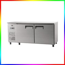 유니크 테이블 냉장고 1800 메탈릭 10대 UDS-18RTAR