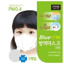 블루인더스 블루본 KF94 마스크 소형 어린이용 아동용, 블루본 KF94 소형, 1매