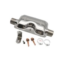 무시동히터 캠핑온풍기 25mm 공기 흡입 필터 소음기 연소 공기 파이프 덕트 파이프 클램프 webasto eberspacher 디젤 주차 용 머플러, 소음 장치