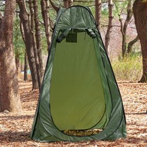 낚시 캠핑 1인용 공간 간이 원터치 텐트 캠핑텐트 탠트 그늘막, 그린