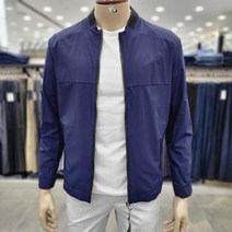 세르지오 네이비 시보리 배색 블루종 캐주얼 점퍼/SJPMPMH2324