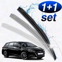 [RA㏓] i40 와이퍼 세트 650mm400mm 교체 차량 앞유리 차닦이 자동차 간편 교체용 고급 사계절 하이브리드 ▷_§Ea