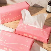 일회용 해면 보풀없는 먼지없는 클렌징 거즈 솜 시트, 1개