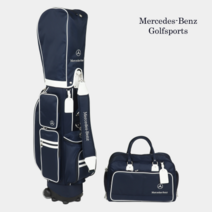 벤츠 경량 골프백 세트 바퀴형 네이비 캐디백 보스턴백 남성 여성 남자 여자
