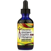 신체 생태 고대 지구 액체 미네랄 | 100% 식물 유래 미량 미네랄 액상 보충제 | 빠르게 흡수되는 전해질 용액 /Mineral, 0-단일상품