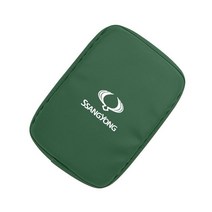 호환 자동차 팔걸이 매트 센터 콘솔 보호 쿠션 쌍용 액티언 코란도 렉스턴 카이론 로디우스 티볼리 무소 의자용, [04] Green, 04 Green