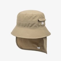[백화점매장 정품출고] 뉴에라 엠엘비 버킷햇 벙거지 모자 리전에어 나일론 버킷 햇 샌드 베이지 13549127