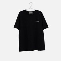 로서울 Plain T-Shirt Black