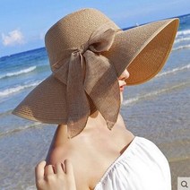 네모라마 여자 플로피햇 라피아햇 와이드 챙넓은 모자