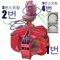 집게차 호스 7 종 류 유압호스 바가지 로터 고압호스 손가락호스, 7번호스