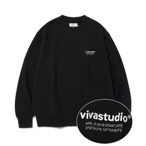 VIVASTUDIO LOCATION CREWNECK BLACK]