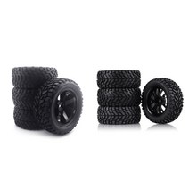 4PCS RC 레이싱 카 75mm 비드 록 고무 휠 타이어 및 림 MN9099S Wltoys 112 RC 모델 a2ub의 무거운 베어링 예비 부품, [2] Y wheel