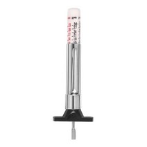 Professional Tyre Tread pth Gauge Portable Smart Color Cod UK Measurement Tool Steel, 02 monochrome