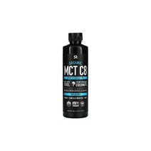 스포츠리서치 SR 오가닉 MCT C8 오일 무향 473ml 카프릴산 코코넛