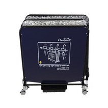 극세사매트 우산털이개 대형 우산빗물제거기 건조기 네이비, 1개