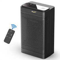 휴대용전기히터 usb충전 CkeyiN-공간 히터 70 진동 1500W PTC 전기 온도 조절기 포함 빠른 안전 열 원격 업그레이드 소형, 01 HB259H