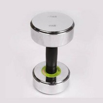 g 실버 도금 아령 헬스용품 트레이닝 헬쓰 역기 덤벨웨이트 헬스 근력 휘트니스 운동 덤벨 홈짐 중량, 스타 크롬도금아령10kg