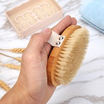 건식 족욕기 가정용부드러운 천연 드라이 스킨 바디 브러시 샤워 브러쉬 나무 목욕 샤워 브러시 스파 바디, 01 a