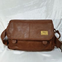 도오빠 HR 남성 가죽 메신저백 크로스백 스퀘어백 가방 댄디 서류 심플 캐주얼 사계절 남자크로스백