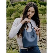 [빈폴ACC] (BE28D3M75P) 허니 버킷백 Blue