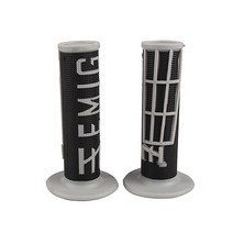 범용 그립 EMIG 핸들 MX 핸드 KTM SX EXC SXF KLX CRF YZF WRF 오토바이 트위스트 젤 GP 먼지 핏 자전거, grey black