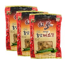 홍삼 깨보리비스킷 (400g x 3개) 비스켓 쿠키 비슷킷 건빵
