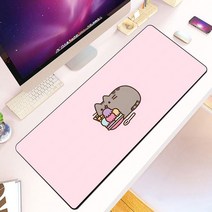 롤 게이밍 장패드 귀여운 만화 Gudetama 마우스 패드 HD 프린팅 컴퓨터 게이머 가장자리 잠금 미끄럼 방지, 15 A15_02 600x350x2mm